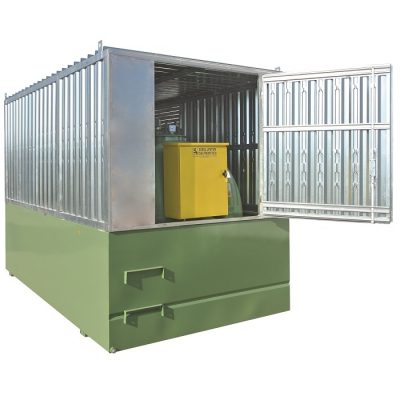 SECURE BOX - Nádrž + kontajner na uzamknutie nádrže 1300-9000 litrov