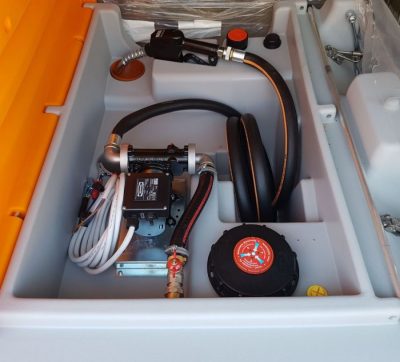 Mobilná nádrž na naftu DT-MOBIL 980 litrov, 12V/24V KOMBI
