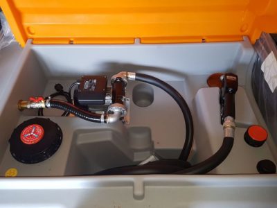 Mobilná nádrž na naftu DT-MOBIL 980 litrov, 12V MAX 85l/min