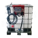 Nádrž IBC 600 litrov + výdajná zostava HITECH 60l/min - 230V