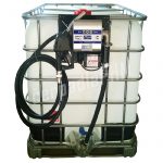 Nádrž IBC 600 litrov + výdajná zostava WALLTECH 100l/min - 230V